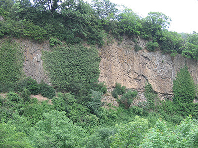 Coulées basaltique en Ardèche