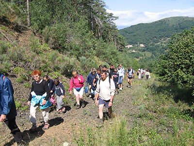 Randonnée en Cévennes Ardéchoises